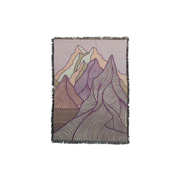 Rosa Fjell Veggteppe, pink, Anneli Bull Design