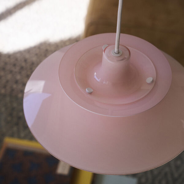 PH 5 320 Opal pendel, opal pale rose, Louis Poulsen