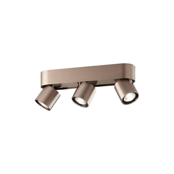 AURA C3 taklampe, rose gold, LIGHT-POINT