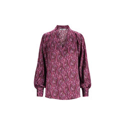 Paisley Helene bluse, fuchsia, Katrin Uri