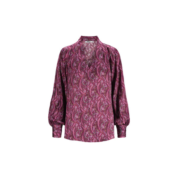 Paisley Helene bluse, fuchsia Paisley Helene bluse, fuchsia, Katrin Uri