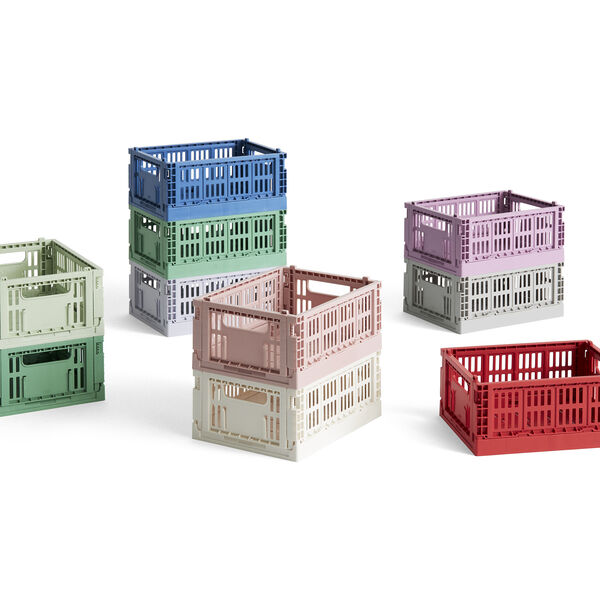 Colour Crate Mini sett med 2 stk., lavender, HAY