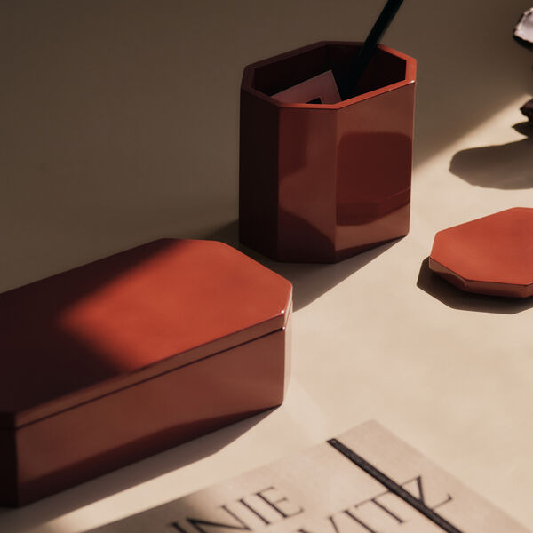 Nova Oppbevaringsboks Medium, picante red, Ferm Living