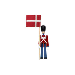 Kay Bojesen faneb&aelig;rer med tekstilflagg, mini, Kay Bojesen Denmark
