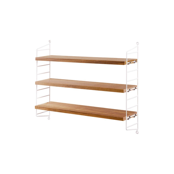 String® Pocket, oak/white, String Furniture