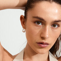 KIRA &oslash;reringer, s&oslash;lvbelagt, Pilgrim