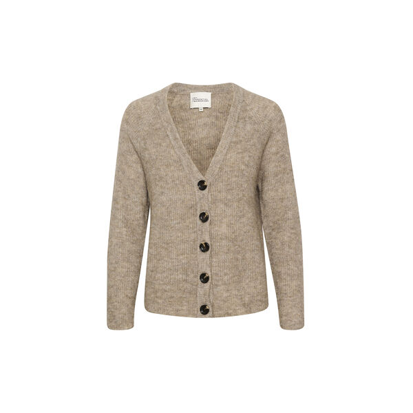 04 THE KNIT CARDIGAN, dune melange, My Essential Wardrobe