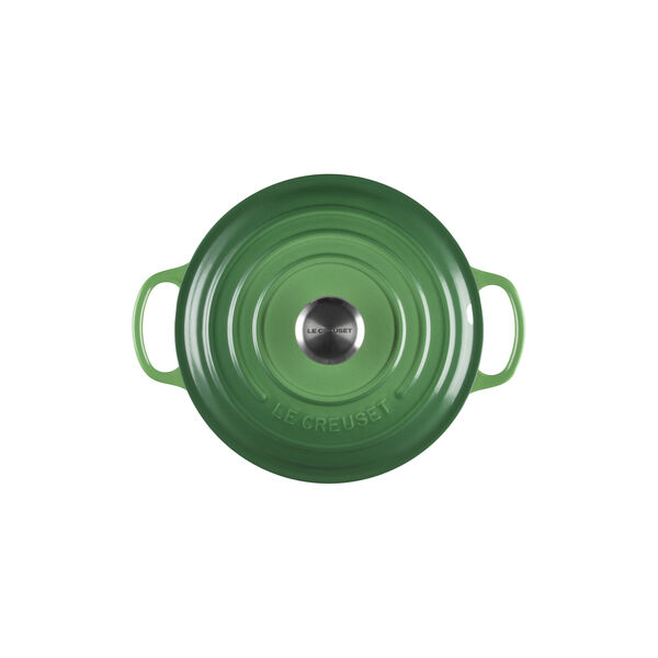 Signature st&oslash;pejern rund gryte &Oslash; 20 cm, bamboo green, Le Creuset
