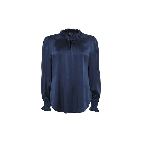 3176 Matt Lalie Blouse, royal blue, SAND Copenhagen