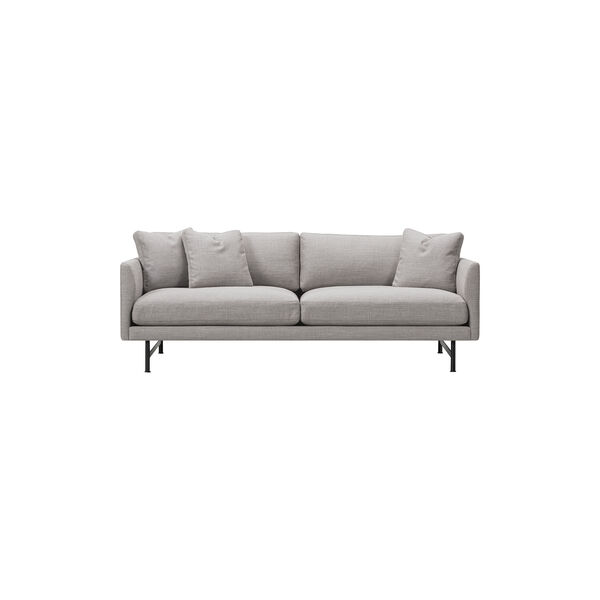 Calmo 2-seter sofa, beige/svart, Fredericia Furniture