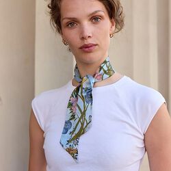 LIVING&nbsp;GARDEN&nbsp;Twilly&nbsp;Skjerf, lys bl&aring;, Bella Ballou