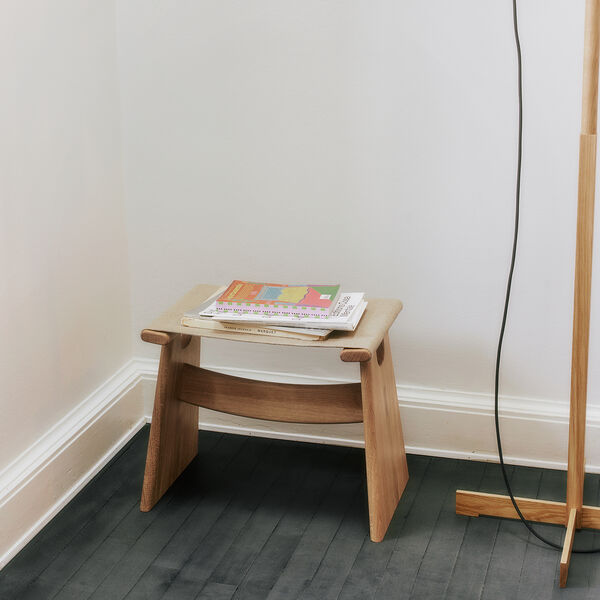Seto Stool, light oljet eik/natural, Fredericia Furniture