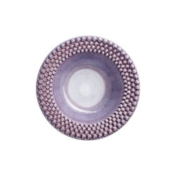 Bubbles suppetallerken 25 cm, plum, Mateus