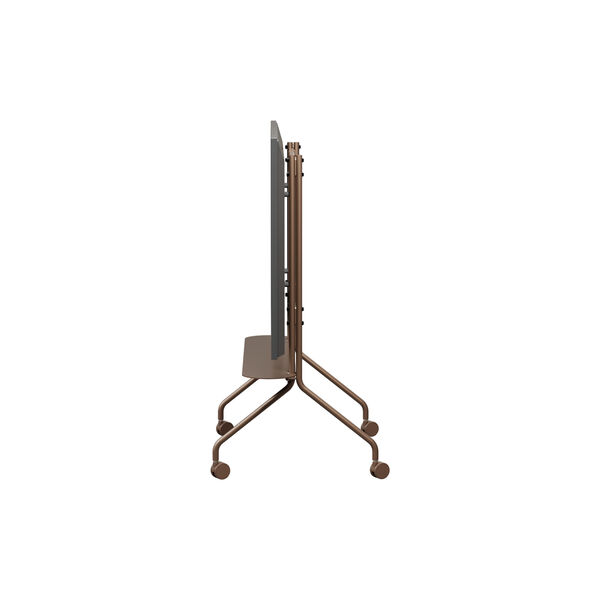 Moon Bundle, bronzed brass, Pedestal