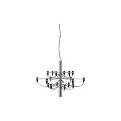 2097 LED lysekrone 18, krom 2097 LED lysekrone 18, krom, Flos