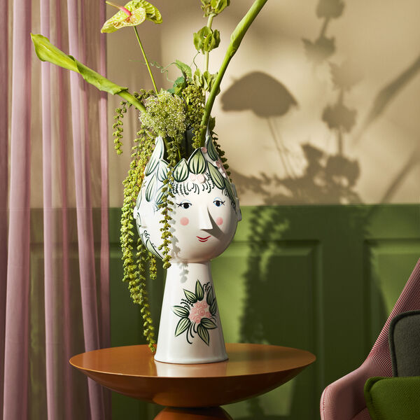 Titania Vase, gr&oslash;nn, Bj&oslash;rn Wiinblad