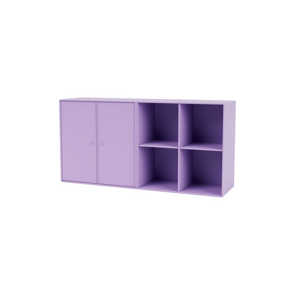 PAIR Klassisk bred skjenk, 164 iris, Montana Furniture