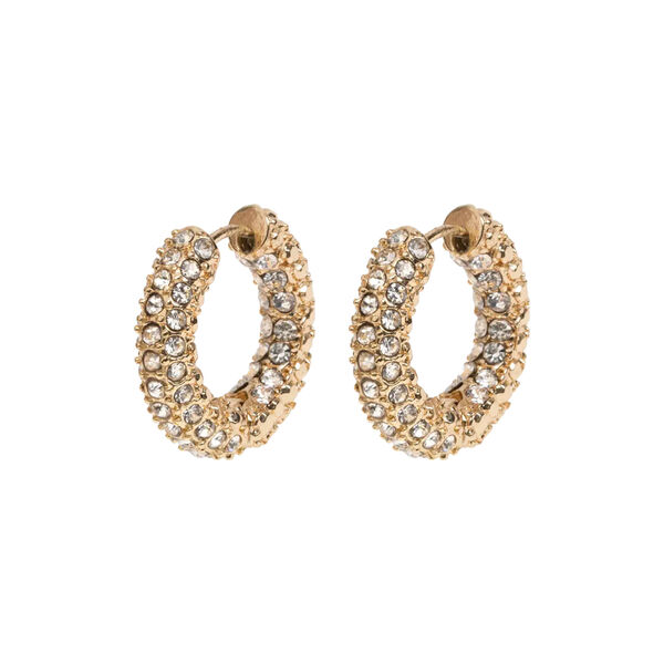 Chunky Crystal Hoop, gull, timi of Sweden