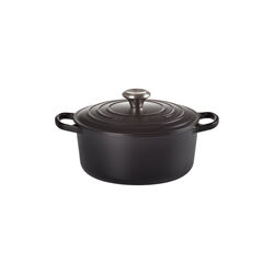 Signature rund gryte Ø 24 cm, matte black