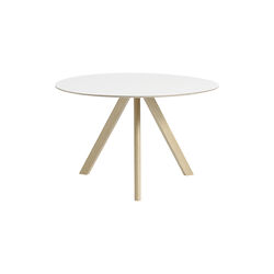 CPH20 spisebord, matt lacquer oak/white, HAY