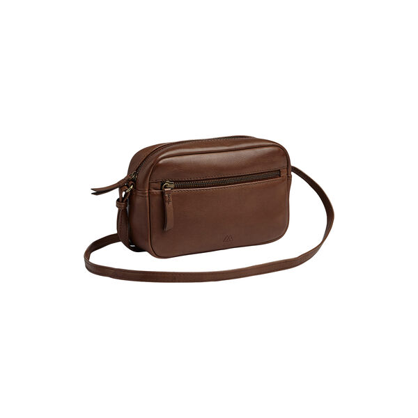 TerraMBG Crossbody-veske Myk Vintage, konjakk m/br. gull, Markberg