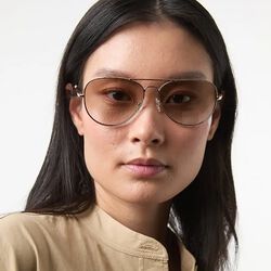 Edda Gold Tinted lesebriller, GLAS Eyewear