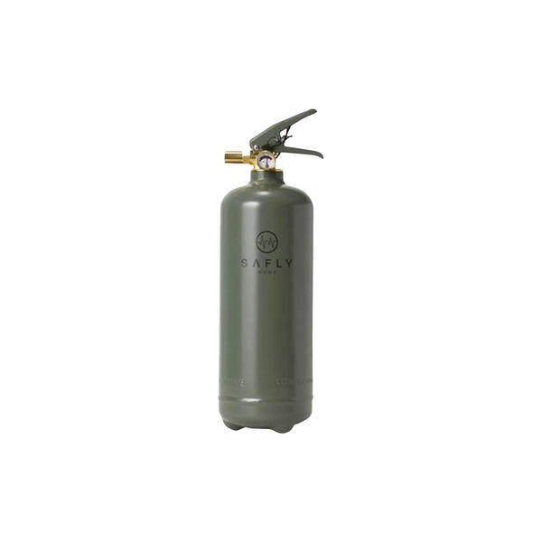 Safly brannslukningsapparat 2 kg, gr&oslash;nn, Safly