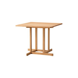 BM80 Mogensen Shaker Table 90x90 cm, oljet eik, Fredericia Furniture