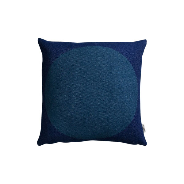 &Aring;smund Bold Pute, Yellow/Blue, R&oslash;ros Tweed