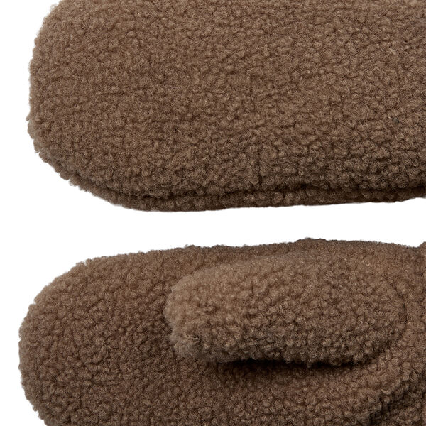 NUBERNIE TEDDY MITTENS, sesame NUBERNIE TEDDY MITTENS, sesame, NÜMPH