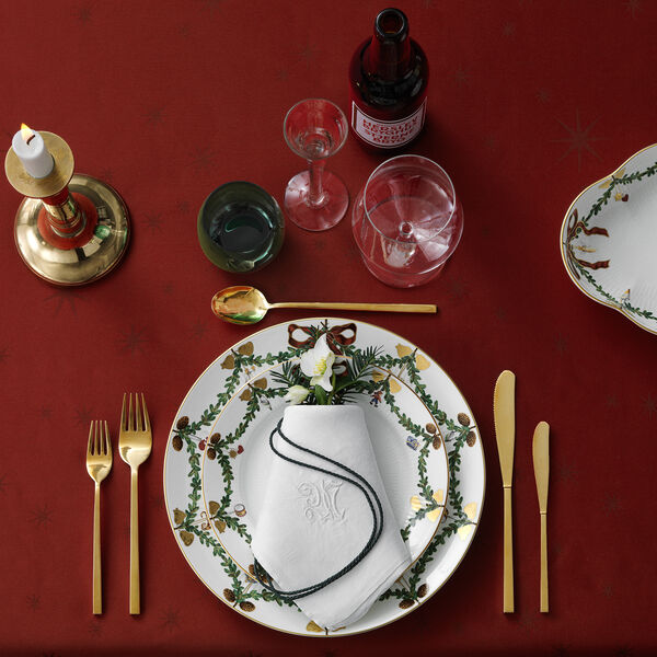 Stjerne Riflet Jul tallerken, Royal Copenhagen