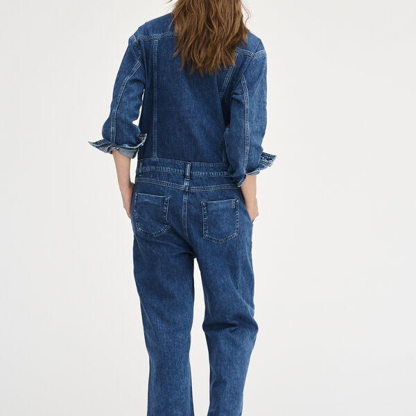 DanaMW Rollneck Blouse, black w. iron grey stripe, My Essential Wardrobe