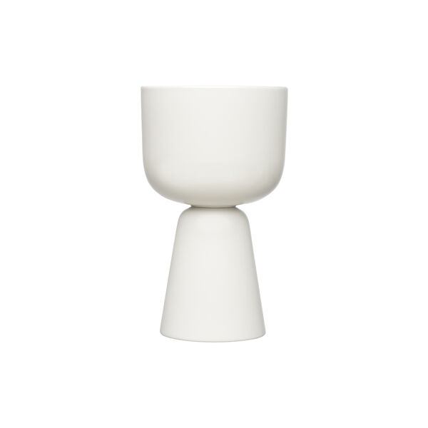 Nappula blomsterpotte small high, hvit, Iittala