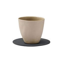 Serene glassbrikke Circle, anthracite, LIND DNA