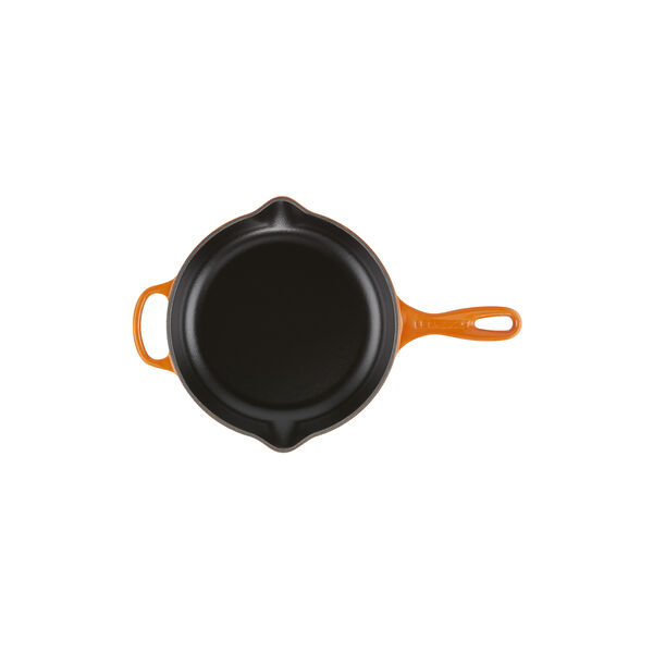 Signature st&oslash;pejern stekepanne &Oslash; 23 cm, volcanic, Le Creuset