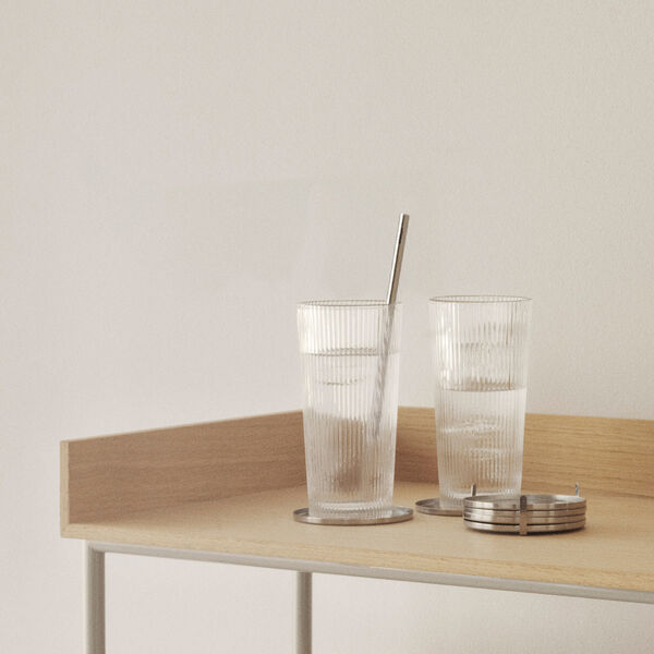 Stelton gjenbrukbart sugerør 4 stk, stål Stelton gjenbrukbart sugerør 4 stk, stål, Stelton