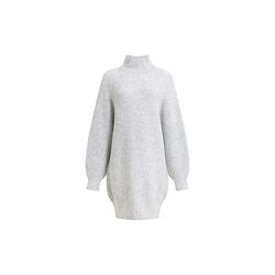 Alev grey funnel neck knit mini dress, French Connection