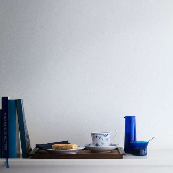 Musselmalt Halvblonde kopp med undersk&aring;l, Royal Copenhagen