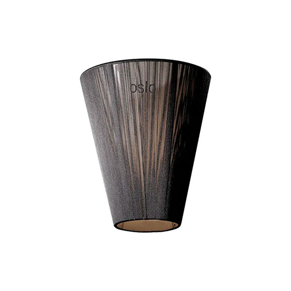 Oslo Wood lampeskjerm, sort, Northern