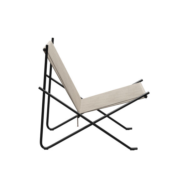 PK4&trade; stol, sort/natur, Fritz Hansen