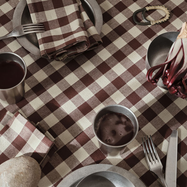 Tumbled Tallerken &Oslash; 20 cm, stainless steel, Ferm Living