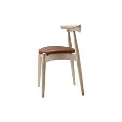 CH20 Elbow Chair spisestol, såpet eik/thor 307, Carl Hansen & Søn