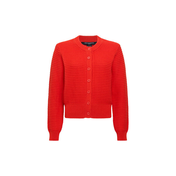 LILY MOZART CARDIGAN, rouge red, French Connection
