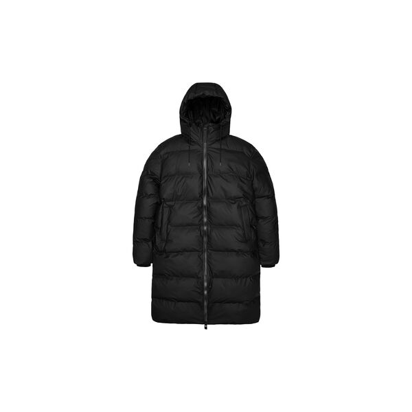 Alta Longer Puffer jakke, black Alta Longer Puffer jakke, black, Rains
