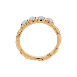 The Pearl Row ring, gull, CAMILLA PIHL