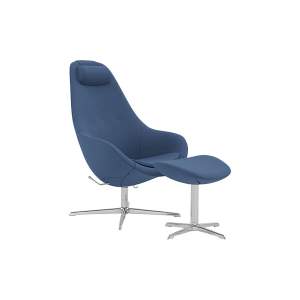 Kokon&trade;, blue vidar 0743/chrome, Varier Furniture