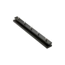 Cutter Coat Rack 72, svart/eik Cutter Coat Rack 72, svart/eik, Skagerak by Fritz Hansen