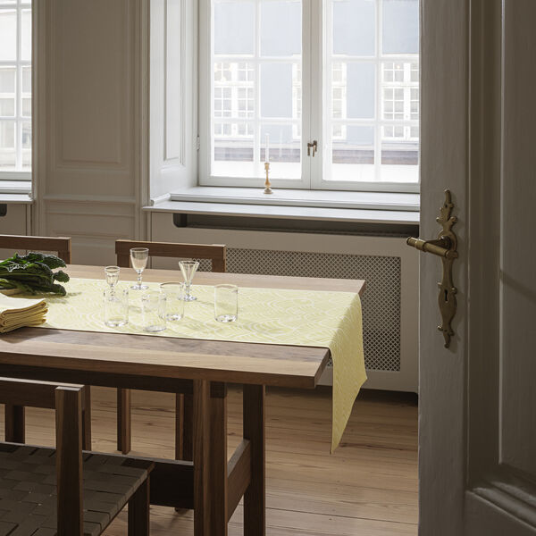 Easter bordl&oslash;per, yellow, Georg Jensen Damask