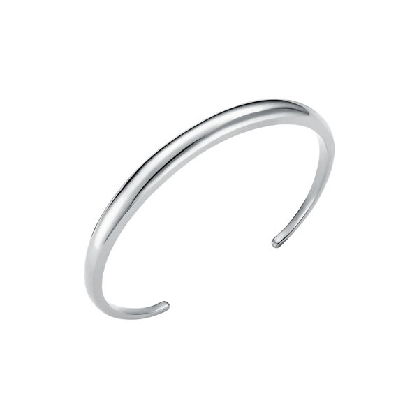 LUXE Dome-formet Armb&aring;nd, 925 sterling silver, Orelia