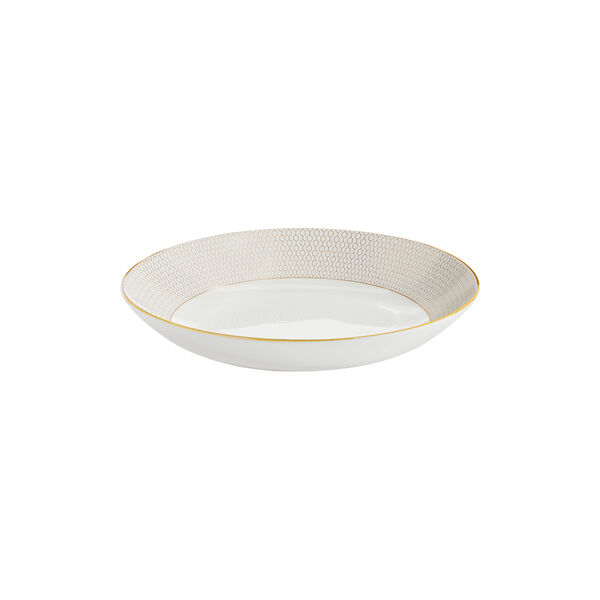 GIO GOLD pastask&aring;l &Oslash; 24 cm, gull/hvit, Wedgwood